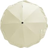 Playshoes Universal Sun Umbrella for Strollers (Beige) by Playshoes