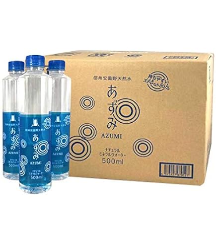 Amazon.co.jp: Shinshu Azumino Natural Water Azumi 500ml x 24