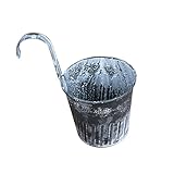 Homyl 鉄製品　プランター　ポット　ハンギング　吊り掛け　ガーデン装飾　花鉢　家庭　装飾　　　
