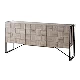 Glut グラット ワイドキャビネット 　(収納,幅150cm,２段,ナチュラル,スチール,かっこいい,おすすめ)