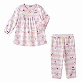 MIKIHOUSE(ミキハウス)キャンディーうさこ 長袖パジャマ 130cm,ピンク