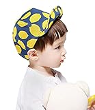 (ビグッド)Bigood 可愛い ベビー 帽子 キャップ レモン柄 子供用 野球帽 ベースボールキャップ キッズ 男の子 女の子 カジュアルキャップ 日よけ お出かけ（ネイビー）