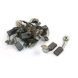 uxcell カーボンブラシ　ブラシ　スペア部品　20個入 Makita 4100 303#