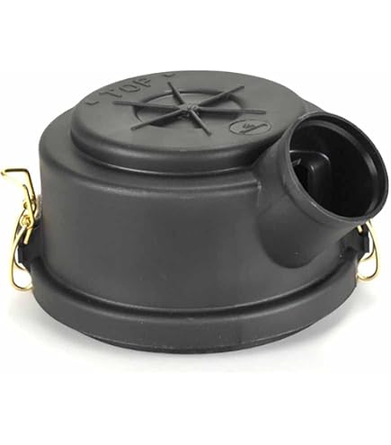 AIPICO 2 Pcs Black Plastic Hexagonal Valve Stem Caps - OD 2", ID 1.8", Replacement For Kawasaki 11065-7031