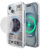 【elago】 iPhone 15 対応 ケース MagSafe 対応 耐衝撃 クリア スマホケース おしゃれ デザイン マグセーフ カバー [ Apple iPhone15 アイフォン 15 対応 携帯ケース ] monthly elago MAGNETIC HYBRID CASE ハードディスク