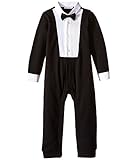 [ドルチェアンドガッバーナ] Dolce & Gabbana Kids ボーイズ Formal Tuxedo (Infant) ワンピース Black 12-18 Months [並行輸入品]