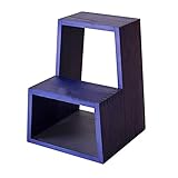 Staircase StoolスツールTHラダーソリッド木製スツール家庭用ストレージスツールHall靴シューズベンチ玄関ベンチファッション パープル