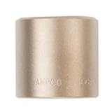 Ampco Safety Tools SS-1/2D1-7/16 Socket, Standard, Non-Sparking, Non-Magnetic, Corrosion Resistant, 