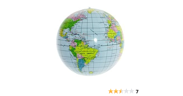 Amazon ビーチボール 地球儀 海 風呂 外 子供 大人 夏 遊び バレー 世界地図 遊び ビーチボール おもちゃ