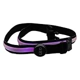 Ruanyi 78cmのRGB​​ LEDの点滅ウエストバンドの安全反射ベルトウエストバンド自転車ハンドアクセサリートラックスーツを実行する