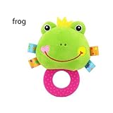 Rattles Toy – Unpara Hand Bell Toddler幼児リングInteractive Cute Cartoon Animal Plush人形