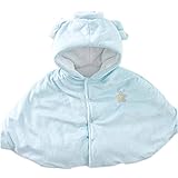 ベビーマント・ショールベビー毛布十二星座ベビーマントブルーアクエリアス