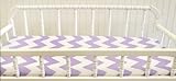 New Arrivals Zig Zag Changing Pad Cover, Lavender