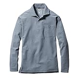 [バートル] 長袖ポロシャツ(ユニセックス) 665 ストレッチ 消臭 S 52バーク（杢）