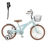 ROLLING RINGS 片足スタンドセット BMXタイプ　ライトブルー　16インチ フェンダー付 ワイヤーバスケット 幼児車 子供用自転車ジュニアキッズ ユニセックス ローリTEP