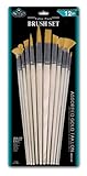 Royal & Langnickel RSET-9607 Gold Taklon Combo Brush Set