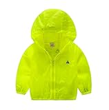 FEVON　パーカー　ベビー　男の子　女の子　ジャケット　薄手　夏　日焼け止め服　フード付き　ジップアップ　キッズコート　アウター　ラッシュガード　UVカット　ウィンド ブレーカー　ジャンパー　全4色