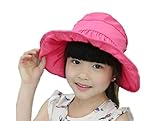 (リアルスタイル)Real Style キッズ 子供 ハット つば広 赤ちゃん キャップ サファリハット 折りたたみ 帽子 サンバイザー フィッシャーマンハット 女の子 男の子 紫外線 UVカット 日