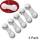 Bestgoo Baby Proofing Child Safety Locks for Cabinets Refrigerator Wardrobe Cupboard, No Screws or D