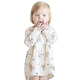 MIOIM ベビー服 ワンピース キッズ 女の子 ドレス 長袖 可愛い 秋 オシャレ 通園 発表会 旅行 記念日 プレゼント 80-120