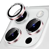 Podick レンズカバー iPhone 16 Pro/16 ProMax用 カメラカバー かっこいい 高透過率 9H強化ガラス アルミ合金 耐衝撃 いphone16pro/16ProMax カメラ保護 薄型 キズ防止 露出オーバー防止 気泡ゼロ 指紋防止 貼り付け簡単 アイフォン16プロ/16プロマックス 対応 独立型レンズプロテクター シルバー