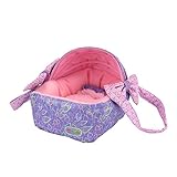 Distroller Neonate nerlie Small BassinetパープルLila Glitter with Bow Spanish Edition fw2017