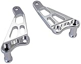 OPTION No.1 極みシリーズ・ヨコモ ドリフトパッケージ用 アルミフロントシャーシブレース (シルバー) NO-DP001SI