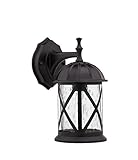 Chloe Lighting CH5331-ORB-OSD1 10.25-Inch Tall Transitional 1-Light Oil Rubbed Bronze Outdoor Wall S