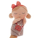 Remeehi ハンドパペット　動物 手 人形 アニマル ハンド パペット 幼児 情操 教育 親子 おもちゃ 知育 人形劇 小道具 女の子　子供　5＃