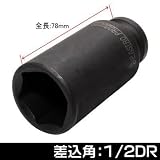 【アストロプロダクツ】AP 1/2DR インパクトディープソケット 27mm