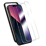 iPhone13 ガラスフィルム【ガイド枠付き】【2枚セット】iPhone 13 Pro 【旭硝子製】 iphone13 フィルム 強化ガラス 液晶保護フィルム 気泡防止 自動吸着 防指紋 あいふぉん13フィルム iphone13 pro フィルム Mimall