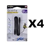 Tie Cordable 6 in Blk 2pk