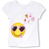 THE CHILDREN'S PLACE(ザ・チルドレンズプレイス) ショートスリーブフードデイドリームエモジグラフィックティ トップス半袖Tシャツ 18～24ヶ月【並行輸入】