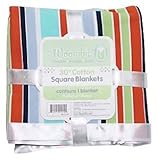 Woombie 30 Square Blanket - Rainbow Stripe Boy-0-12m by Woombie [並行輸入品]