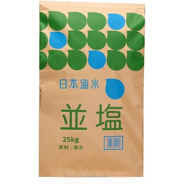 Amazon.co.jp: 鳴門塩業 鳴門並塩 20㎏ : 食品・飲料・お酒
