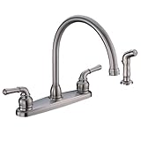 Hybrid 8”(20.32cm) Kitchen Faucet U-spoutハイブリッド8インチ（20.32cm）キッチン蛇口U-spout [並行輸入品]