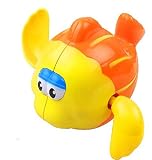 1pcs Baby bath swimming cool little turtle swim / fish Clockwork small animal toys Plastic Clockwork