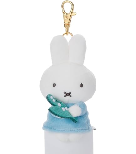 ミッフィースタイル MIFFY and ROSE マスコットキーチェーン バラ ディック・ブルーナ】MIFFY and ROSE ぬいぐるみ/マスコットキー
