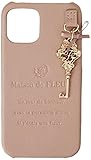 [メゾン ド フルール] キーチャームアイフォン12/12Proケース レディース 8A14FQJ0200 ピンクベージュ