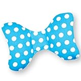 LAVIE NEWYORK ベビーヘッドクッション ブルードット コットン bhc-05