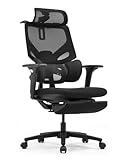 EastForce LUMBIRT4.0 (ランバート4.0) 人間工学オフィスチェア 3ゾーンランバーサポート 4Dアームレスト リクライニング デスクチェア ブラック