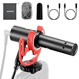 NEEWER USB Cマイク プラグ&プレイ 外付けマイク ショックマウント付き 騒音低減 高感度単一指向性 カーディオイドマイク Vlog/インタビュー用 コンパチブル iPhone 16 Pro Max/Androidスマホ/Pocket 3/Insta360 KM17