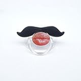 ベビーシリコンおしゃぶり 髭剃りおしゃぶり