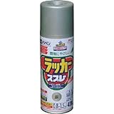 アサヒペン:アサヒペン アスペンラッカースプレー420ml 銀 568533 型式:568533
