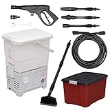 アイリスオーヤマ 高圧洗浄機 温水対応 タンク式 ベランダクリーナーセット SBT-512N