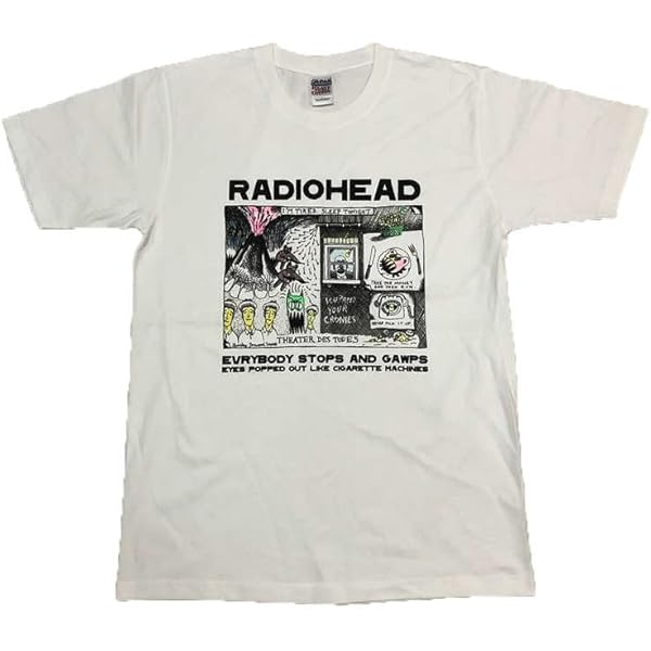 Amazon | [ジーティーエス] レディオヘッド RADIOHEAD バンドTシャツ