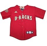 Ari Diamondbacks幼児用アスレチックDri - Fit Baseball Jersey レッド