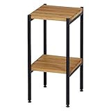 ドウシシャ(Doshisha) ラック オープンシェルフ ラック2段(幅30cm) 幅30×奥行34.5×高さ64cm オイルステインラック 2段 OR3064-2