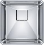 Franke ptx110 – 17 PECERA 17 " x 18 " x 9 " Deep 18ゲージシングルボウルキッチンPrep /バーシンク,ステンレススチール
