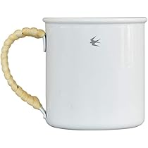 Amazon.co.jp: DAONEG ツバメ琺瑯マグカップ ホワイト 300ml